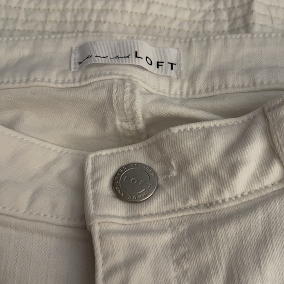 Loft white skinny jeans - Picture 2 of 6